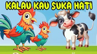 Kalau Kau Suka Hati Cicak Di Dinding Pok Ame Ame Cilukba  Kompilasi Lagu Anak [upl. by Ynaffat]