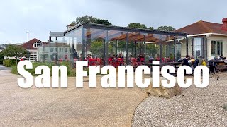 A Day in VLOG  San Francisco  Upfordayz Coffee Potrero Launch Il Parco Presidio Tunnel Tops [upl. by Darees]