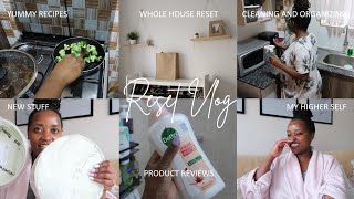 RESET VLOG  Cleaning amp Organizing  Yummy Recipes  Product Reviews  I Called Us Out on This [upl. by Nojid]