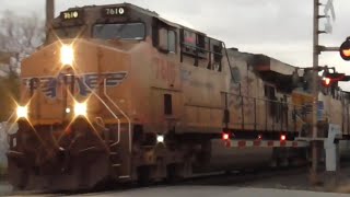 UP 7610 Leads MNLCH through Tuscola IL [upl. by Soraya]