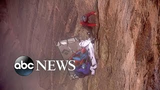 Black Canyon Repel  Drop 1900 Feet Down With GMAs TJ Holmes [upl. by Ferwerda117]