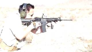 M4 Sand Test with FailZero Bolt carrier group [upl. by Efar]