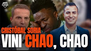 CRISTÓBAL SORIA SE MOFA Y PONE A CANTAR A PERIODISTA PANAMEÑO ¡VINÍCIUS BALÓN DE ORO [upl. by Ymrots400]