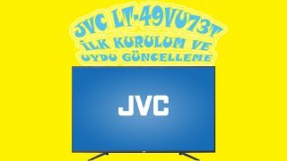 JVC LT50VU73T ilk kurulum ve uydu kanalları ayarlaması channel setting Bim jvc tv JVC LT  49VU73T [upl. by Htez641]