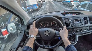 2019 Volkswagen Transporter T6  4K POV Test Drive 160 Joe Black [upl. by Imalda400]