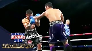 Pinoy Pride 40 Donnie Nietes vs Komgrich Nantapech [upl. by Nevar]