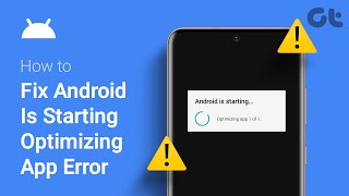 How to Fix Android is Starting Optimizing App Error  What is Android is Starting App Error [upl. by Willmert]