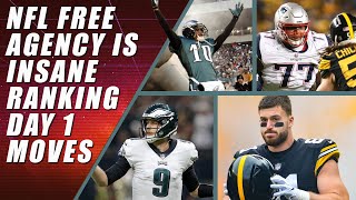 NFL Free Agency Frenzy 2019 Grading Every Move [upl. by Drandell]