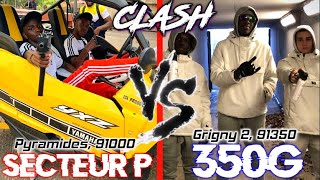 CLASH SECTEUR P VS 350G Vidéo descentes Tension Pics  Explication [upl. by Lightfoot182]