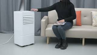 Instruction Guide Video  NPLN11A05CX1E amp NPLN11A06CX1E Portable Air Conditioner [upl. by Ayikur]