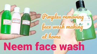 NEEM face wash making at home  Bathool organics [upl. by Anitroc]