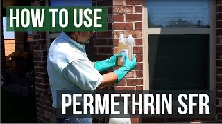 How to Mix and Use Permethrin SFR Insecticide [upl. by Ahtram12]