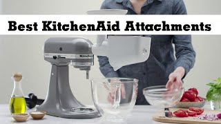 Top 5 Best KitchenAid Attachments and Accessories 2024 [upl. by Dearborn]