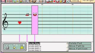 Im Not Okay I Promise  My Chemical Romance in Mario Paint Composer [upl. by Zeph]