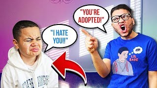 Youre ADOPTED PRANK On Little Brother emotional HE CRIED  MindOfRez [upl. by Cristiona383]