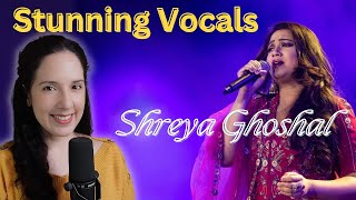 SHREYA GHOSHAL “Sun RahaHaiRozana” Vocal Analysis amp Reaction [upl. by Aehtela720]