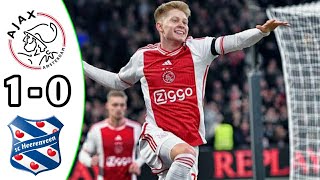 Ajax vs SC Heerenveen 10 Highlights  Eredivisie 2024 eFootball Game Play [upl. by Notac]