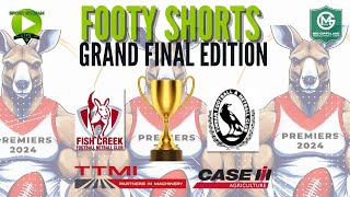 Grand Final 2024 MGFNL  Footy Shorts Special Edition [upl. by Labotsirc]