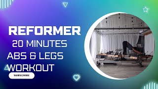 Reformer Abs amp Legs 20 mins [upl. by Nevai]