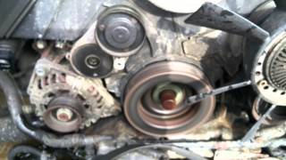 Bad water pump bearing Audi A6 27t [upl. by Danielle]