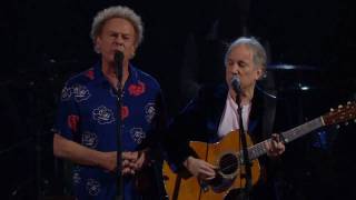 Simon amp Garfunkel  The Sound of Silence  Madison Square Garden [upl. by Ahsoym]