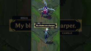 Irelia Interactions Part 3  League of Legends [upl. by Adalbert]