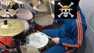 ONE PIECE The ROOTLESS  One day TV Size Drum Cover [upl. by Euphemiah]