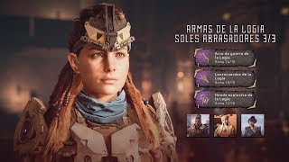 Reclamando Recompensa por los Soles Abrasadores  Horizon Zero Dawn [upl. by Solotsopa]