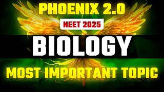 Phoenix 20 Biology Most Important Video for NEET 2025  Unacademy NEET Toppers  Udaan [upl. by Zerla]