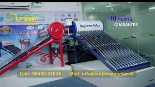 Solar Water Heater Manufacturer amp Exporter [upl. by Atinal580]