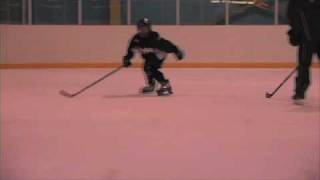 iTrain Hockey  Backward Edges [upl. by Malvina]