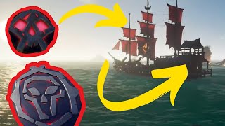 Fort keys on the burning blade in sea of thieves season 13 [upl. by Noyad]