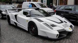 Ferrari Enzo MIGU1 driving in Paris [upl. by Knowlton565]