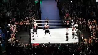 Sheamus amp Cesaro entrance WWE live Mannheim Germany 111117 [upl. by Riaj]