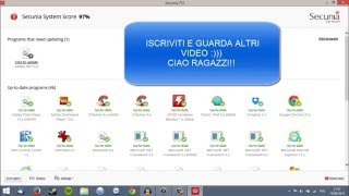 Come aggiornare tutti i programmi sul computer facilmente con SecuniaPSI [upl. by Nalehp]