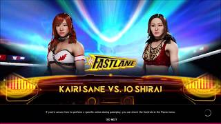 Kairi Sane Vs Io Shirai  WWE 2K20 [upl. by Linnette]