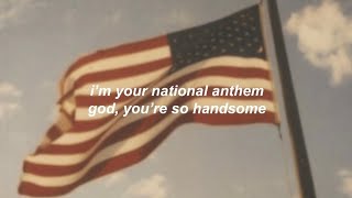 national anthem  lana del rey  lyrics [upl. by Anirec]