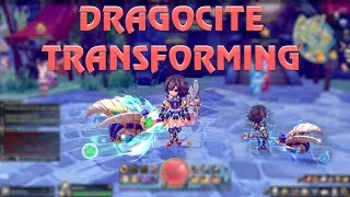 Shiny weapons transforming – Dragomon Hunter [upl. by Gutow]