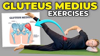 4 Strengthening Exercises for Gluteus Medius [upl. by Lezti341]