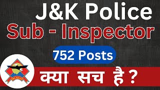 JKP  Sub Inspector  752 Posts 🔥 Soon  JKSSB UPDATES by IGCLASSES [upl. by Esela204]