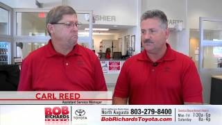 Toyota Service  Bob Richards Toyota  North Augusta SC [upl. by Yerok]