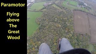 Paramotor Flight to Parkland Nil wind take off and landing practice  Parajet Maverick [upl. by Wrdna]