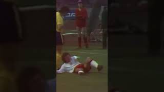 Roy McFarland Injures Włodzimierz Lubański [upl. by Silliw]