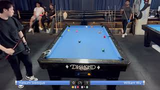 10Ball Invitational T3 2023 Final Haisum Siddique vs William Wu [upl. by Ainesej]