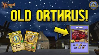 Wizard101 MAX MYTH PvP 140 The Old ORTHRUS [upl. by Raamaj]