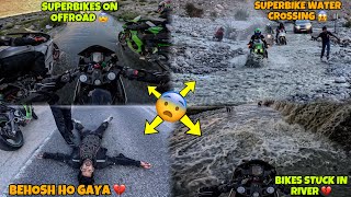 LADAKH Me Behosh Ho Gaya 😨  BIKES STUCK IN DANGEROUS OFFROAD 😱 [upl. by Tresa706]