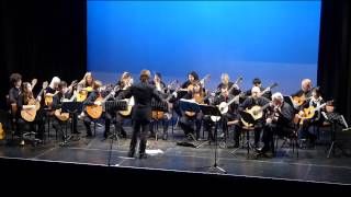 Guitar Society Orchestra playing Fantasie de lEspagne by Paul Svoboda [upl. by Bocock]