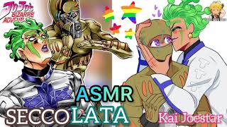 ASMR SECCOLATA Cioccolata X Secco  JJBA Golden Wind [upl. by Lucio]