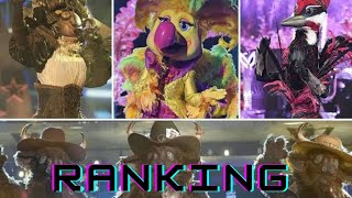 RANKING  All Performances  The Masked Singer Season 12  Episode 2 [upl. by Redmer]