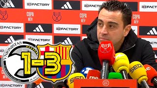 RUEDA PRENSA XAVI UNIONISTAS 13 FC BARCELONA [upl. by Leveroni363]